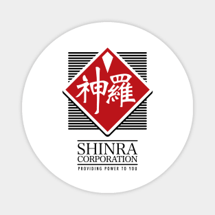 Final Fantasy VII Shinra Corp T-Shirt - Inspired by FF7 Corporation by Rev-Level Magnet